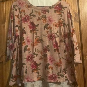 Floral tunic